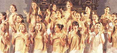 Chor "Moran Choir" aus
Israel (Foto: Franz Roge) Chor "Moran Choir" aus Israel
(Foto: Franz Roge)